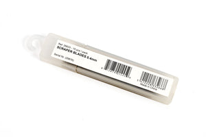 Single edged scraper replacement blades 0,4 mm
