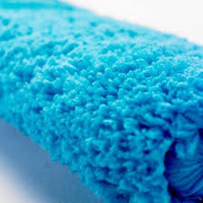 The Premium microfibre high quality sleeve is a turquoise cover made of polyester - moerman - tools for window cleaning 