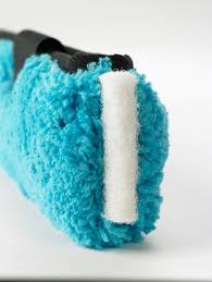 The Premium microfibre high quality sleeve is a turquoise cover made of polyester - moerman - tools for window cleaning 