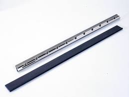 Stainless Steel Channel - HARD rubber